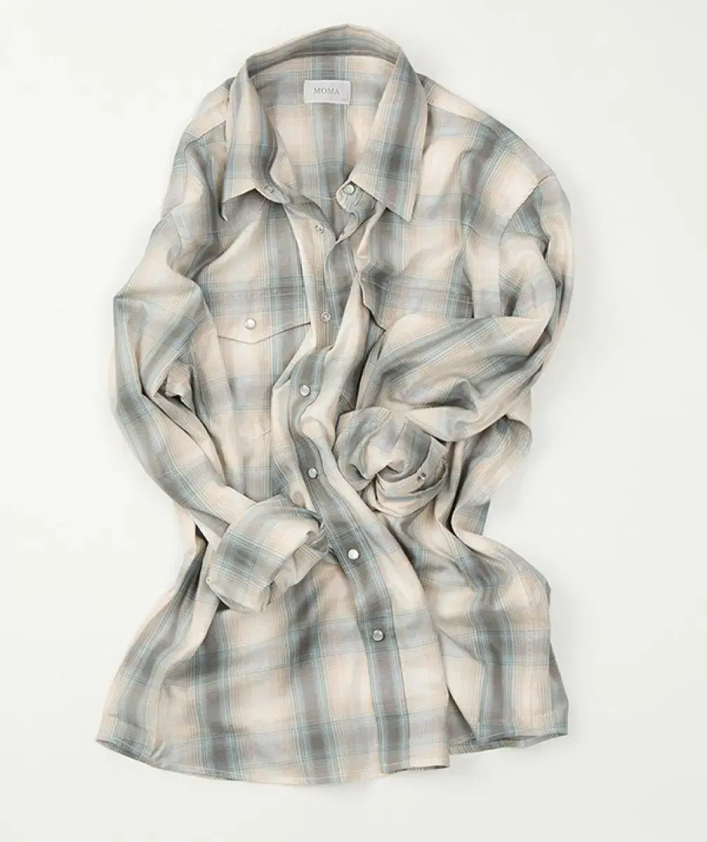 (48) 모마디자인 Tenco western check shirt